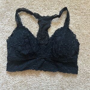 Auden Black Lace Racerback Bralette